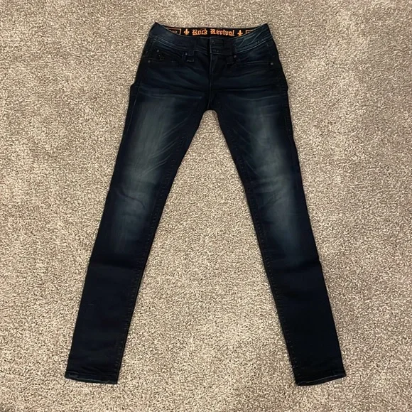 Size 24 skinny rock revival jeans - Picture 3 of 6
